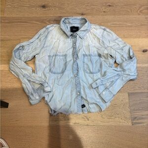 Rails Light Blue Denim Shirt